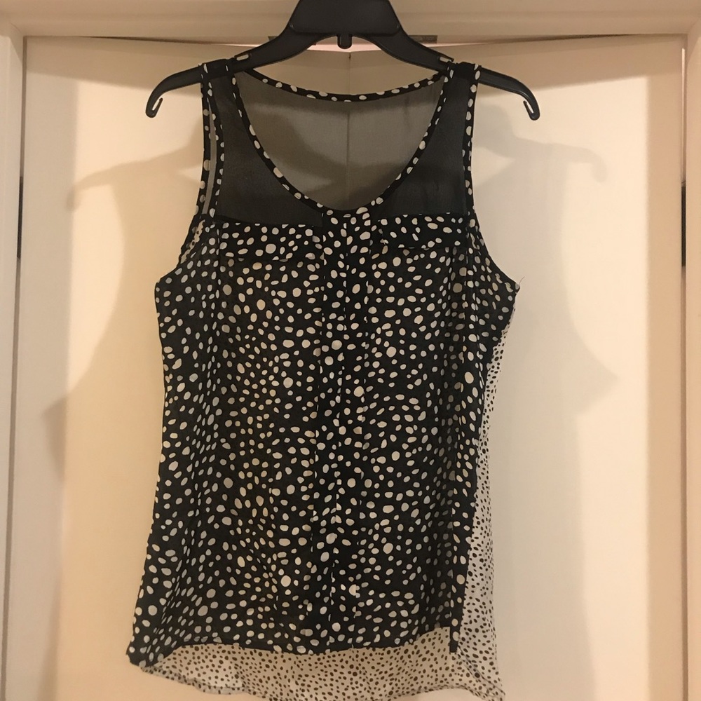 Black & White blouse